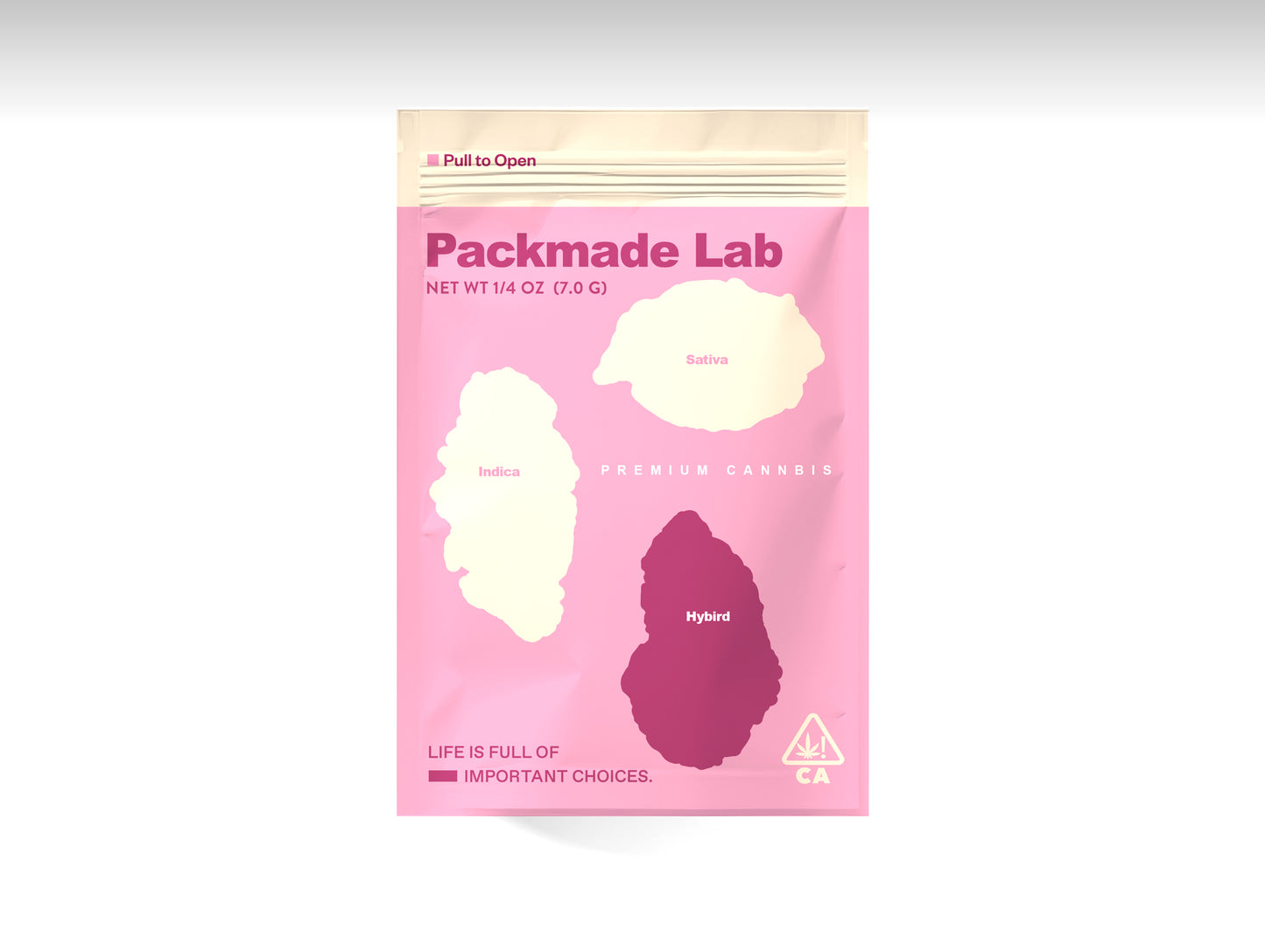 Packmadelab California State Child Resistant Cannabis Pouch