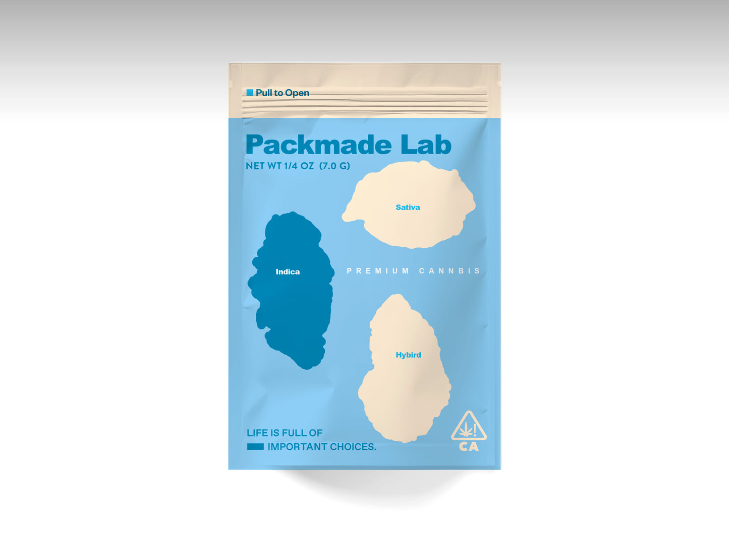Packmadelab California State Child Resistant Cannabis Pouch