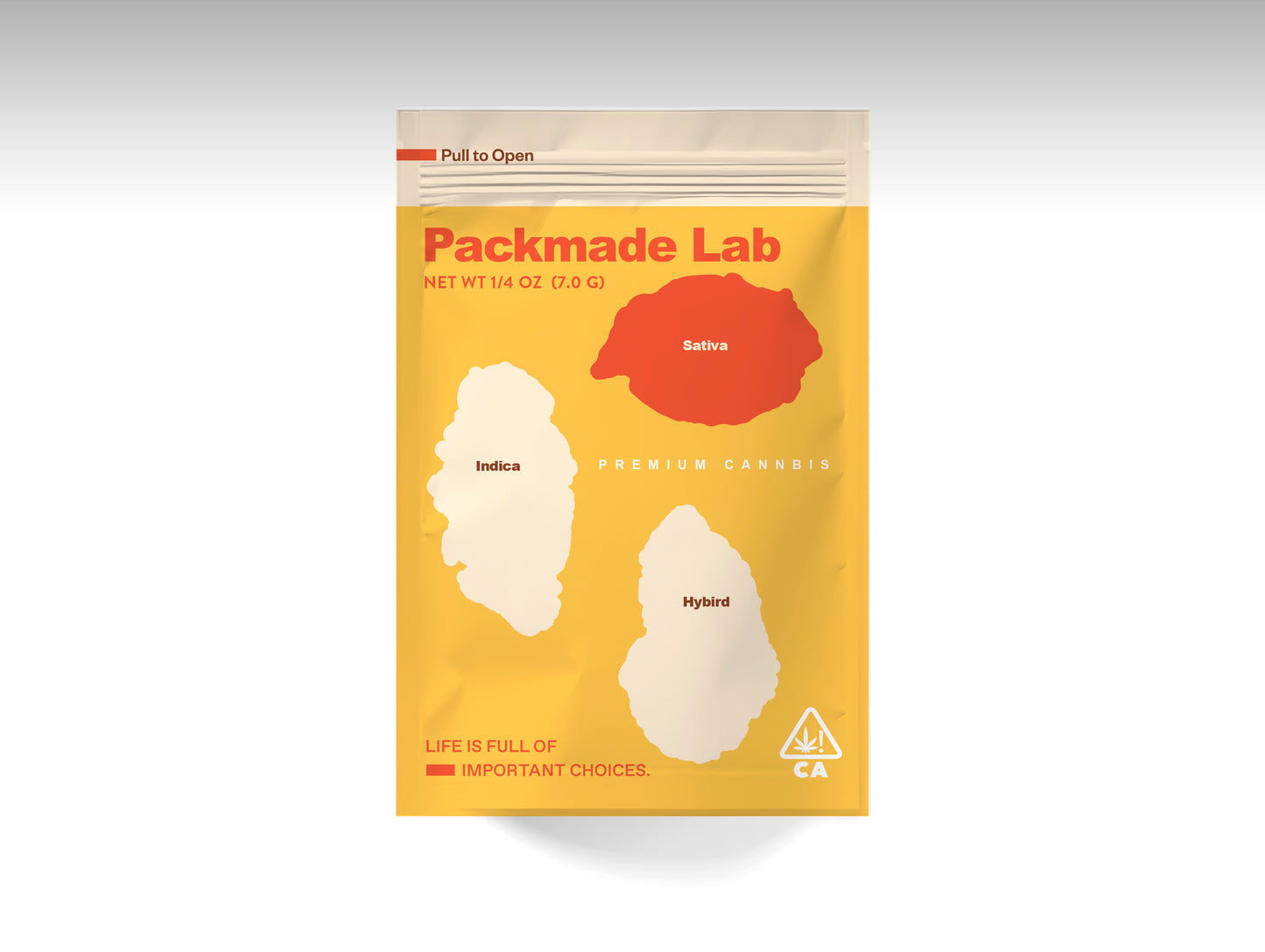 Packmadelab California State Child Resistant Cannabis Pouch