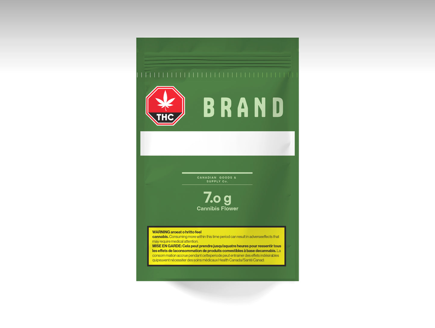 Packmadelab Canada Child Resistant Cannabis Pouch Green Series