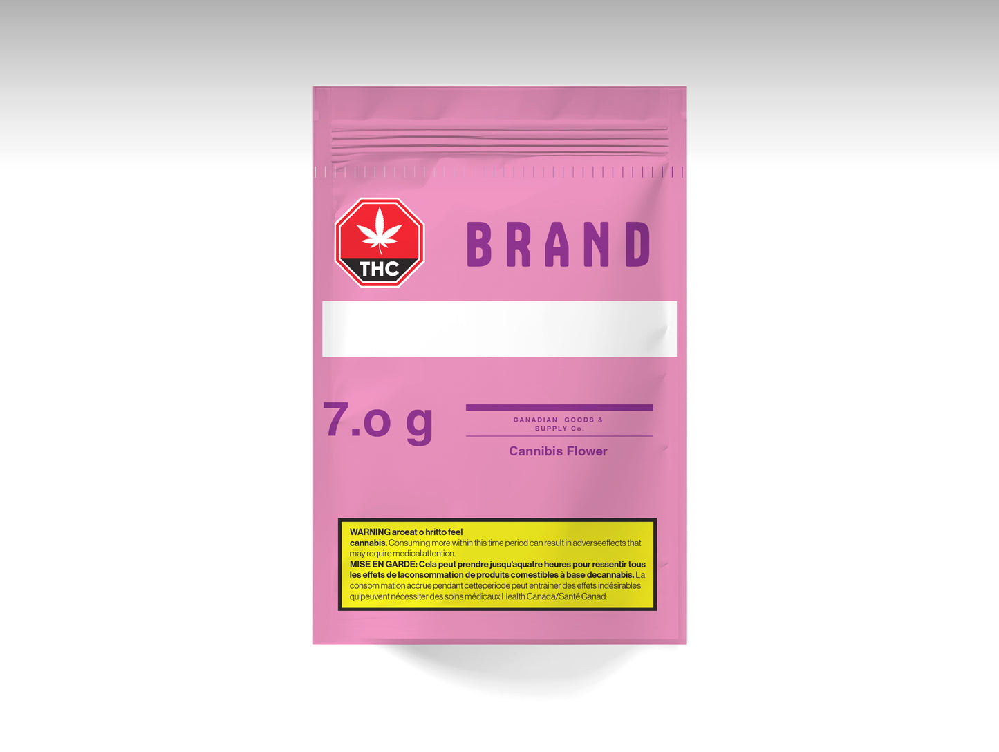 Packmadelab Canada Child Resistant Cannabis Pouch Pink/Purple Series